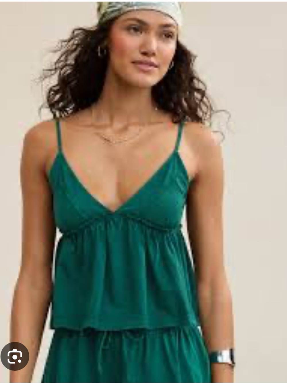 NWOT Aerie Happiest Babydoll Tank